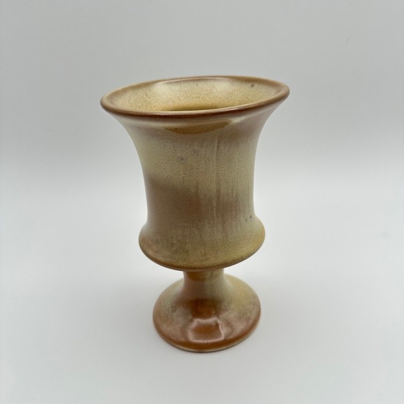 Frankoma Other - Frankoma F35 Desert Brown Pedestal Goblet Stoneware Vintage